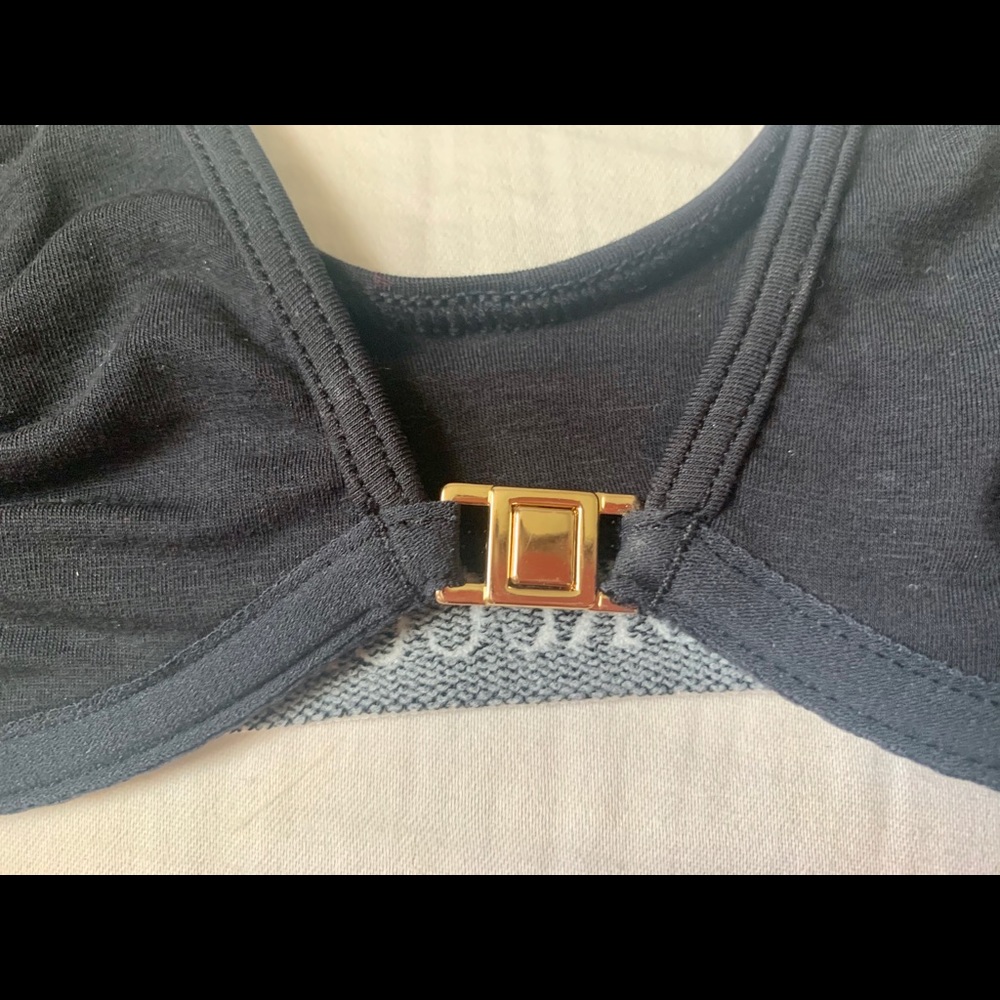 Fiorucci black logo clasp bra - Picture 6 of 7